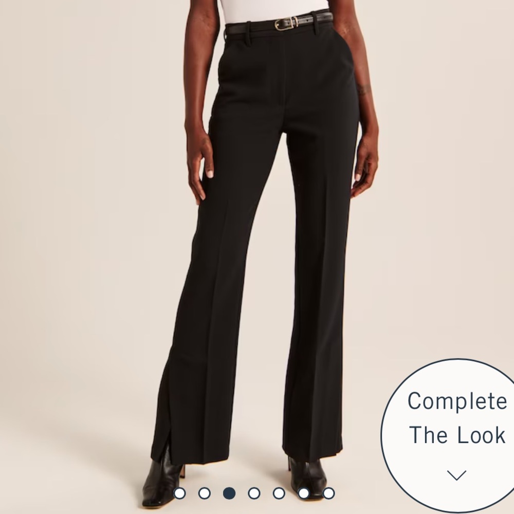 Abercrombie split hem tailored pants